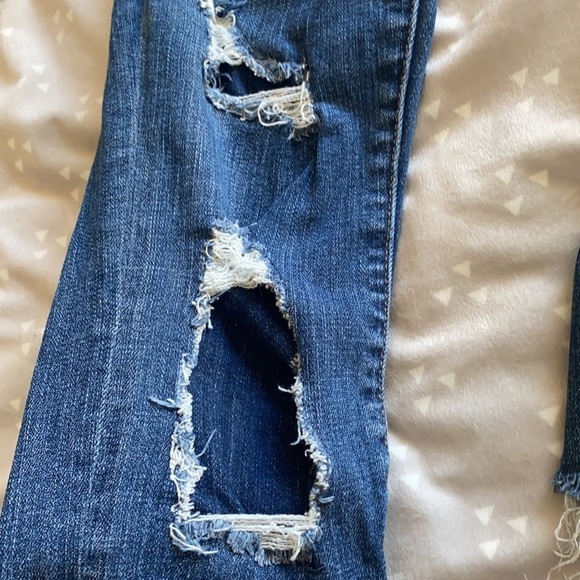 Blank NYC Distressed Blue Denim Jeans Size 29 - Picture 8 of 10